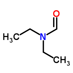 N,N-二乙基甲酰胺结构式