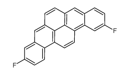 2,10-difluorobenzo(a,i)pyrene Structure