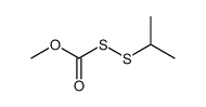 (disulfido)carbonic acid SS-isopropyl ester O-methyl ester Structure