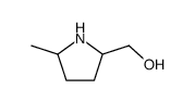(5-Methyl-pyrrolidin-2-yl)-methanol Structure