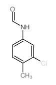N-(3-chloro-4-methyl-phenyl)formamide Structure