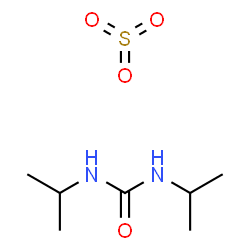 N,N'-bis(isopropyl)urea, compound with sulphur trioxide (1:1)结构式