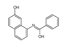 N-(7-hydroxy-1-naphthyl)benzamide结构式
