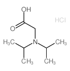 Diisopropylamino-acetic acid hydrochloride Structure