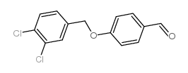 4-[(3,4-dichlorobenzyl)oxy]benzaldehyde Structure