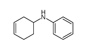 N-cyclohex-3-en-1-ylaniline结构式