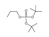 ditert-butyl propyl phosphate Structure