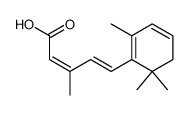 9-cis-Dehydro-β-ionyliden-essigsaeure Structure