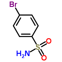 4-溴苯磺酰胺结构式