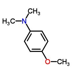 4-甲氧基-N,N-二甲基苯胺结构式