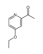 1-(4-Ethoxypyridin-2-yl)ethanone结构式