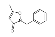 2-benzyl-5-methyl-1,2-oxazol-3-one结构式
