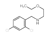 N-(2-Ethoxyethyl)-2, 4-dichlorobenzylamine结构式