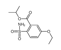 Benzoic acid, 2-(aminosulfonyl)-5-ethoxy-, 1-methylethyl ester picture