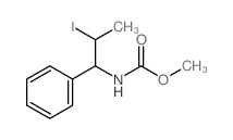 Carbamic acid,N-(2-iodo-1-phenylpropyl)-, methyl ester结构式