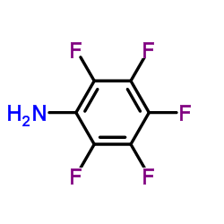 2,3,4,5,6-Pentafluoroaniline structure