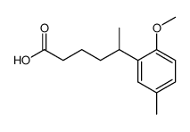 BENZENEPENTANOIC ACID, 2-METHOXY-D,5-DIMETHYL结构式