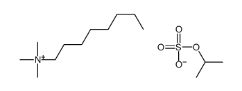 trimethyloctylammonium isopropyl sulphate结构式