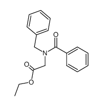 ethylN-benzoyl-N-benzylglycinate结构式