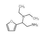 N-[2-氨基-1-(2-呋喃基)乙基]-N,N-二乙胺结构式
