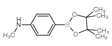 4-(N-甲基氨基)苯基硼酸,频哪醇酯结构式