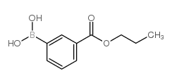 3-(Propoxycarbonyl)Phenylboronic Acid Structure
