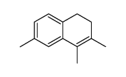 3,4,6-trimethyl-1,2-dihydro-naphthalene结构式