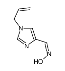 N-[(1-prop-2-enylimidazol-4-yl)methylidene]hydroxylamine Structure