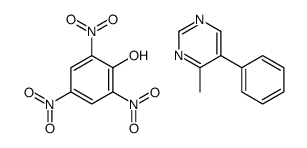 4-methyl-5-phenylpyrimidine,2,4,6-trinitrophenol Structure