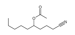 1-cyanononan-4-yl acetate结构式