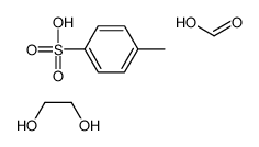 ethane-1,2-diol,formic acid,4-methylbenzenesulfonic acid Structure