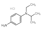 N-乙基-N-异丙基-对苯二胺盐酸盐结构式