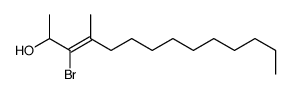 3-bromo-4-methyltetradec-3-en-2-ol结构式