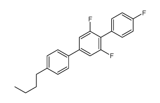 5-(4-butylphenyl)-1,3-difluoro-2-(4-fluorophenyl)benzene Structure