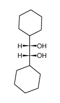 (R,R)-1,2-dicyclohexyl-1,2-ethanediol Structure
