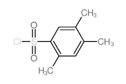 2,4,5-trimethylbenzenesulfonyl chloride(SALTDATA: FREE) structure