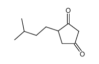 4-Isopentyl-1,3-cyclopentanedione Structure