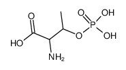 O-phospho-DL-threonine Structure