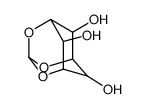1,3,5-O-次甲基-myo-纤维醇结构式
