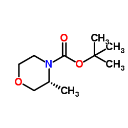 (R)-N-Boc-3-Methylmorpholine Structure