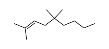 2,5,5-trimethyl-non-2-ene Structure
