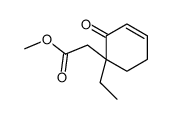 methyl 2-(1-ethyl-2-oxocyclohex-3-en-1-yl)acetate Structure