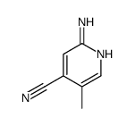 2-Amino-5-methyl-isonicotinonitrile Structure