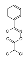 [[chloro(phenyl)methylidene]amino] 2,2-dichloroacetate结构式