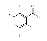 2,3,5,6-四氟苯甲酰氯结构式