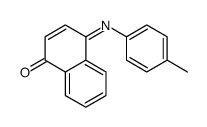 4-(4-methylphenyl)iminonaphthalen-1-one结构式