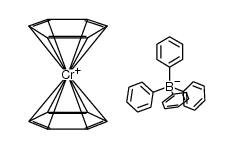 [Cr(η-benzene)2](BPh4)结构式