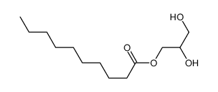 1-Glyceryl caprate Structure