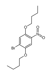 1-bromo-2,5-dibutoxy-4-nitrobenzene Structure
