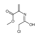 methyl 2-[(2-chloroacetyl)amino]prop-2-enoate Structure